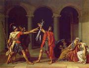 Jacques-Louis David Oath of the Horatii oil painting picture wholesale